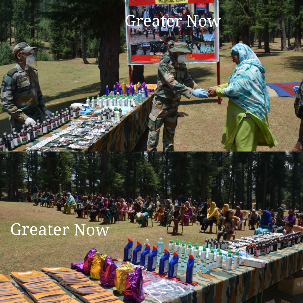 ARMY HOLDS MEDICAL CAMP IN KIGAM, KUPWARA