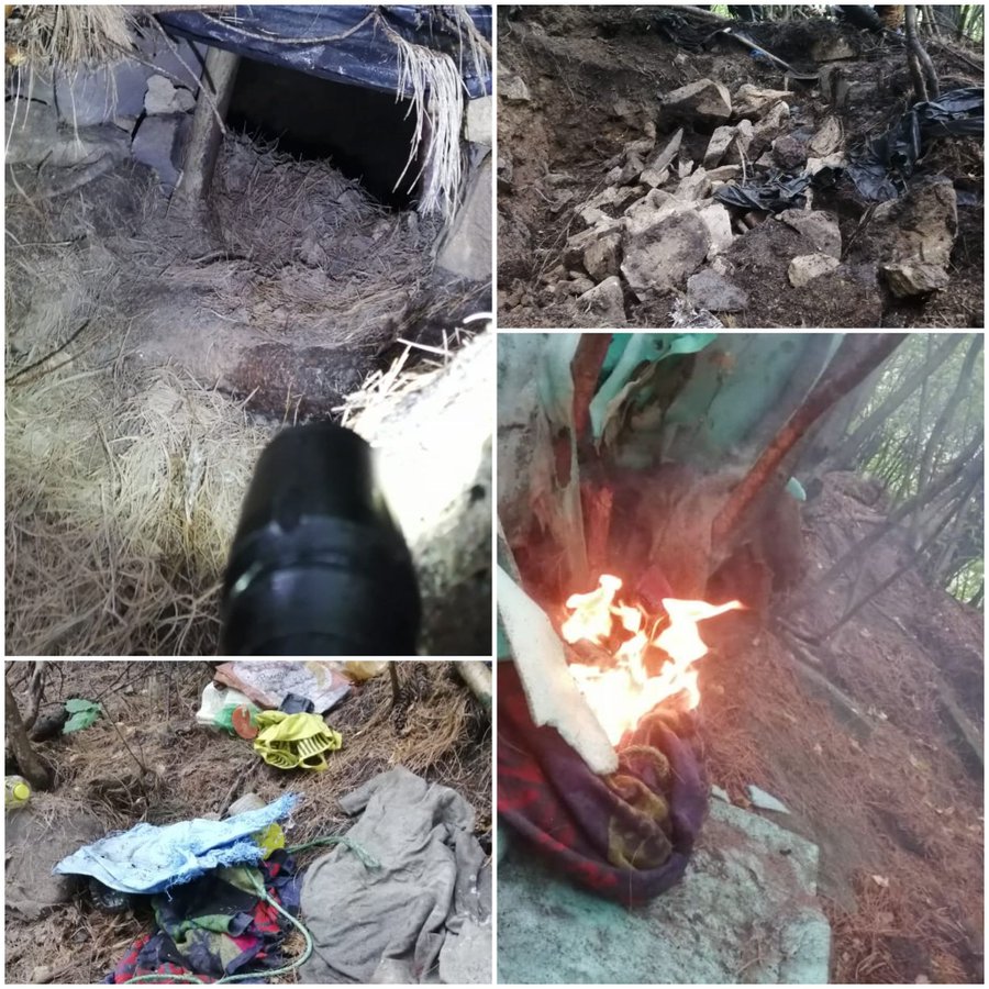 Militants hideout busted by security forces in Tral