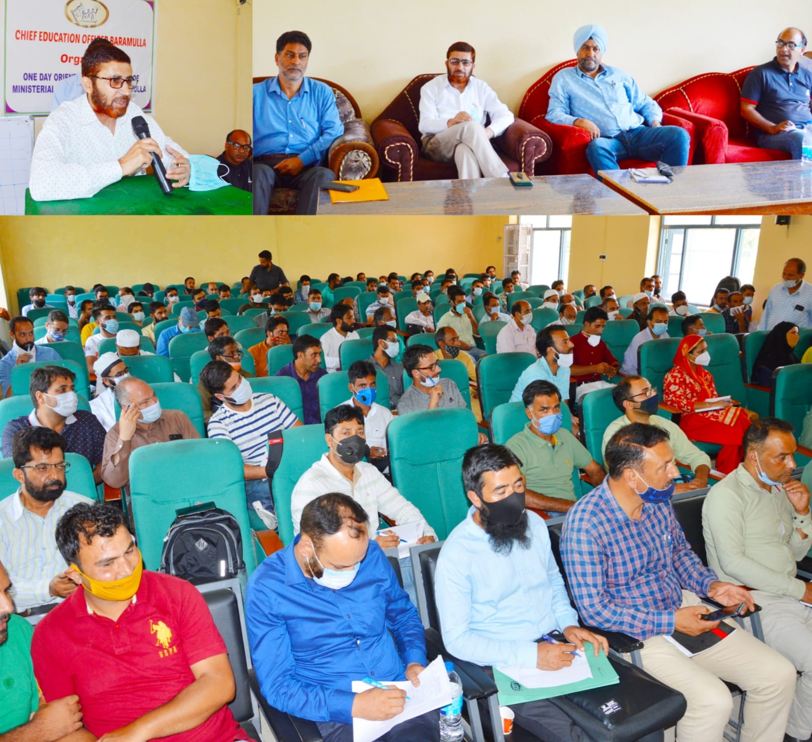Education Deptt Baramulla Organizes Orientation Programme for Ministerial Staff