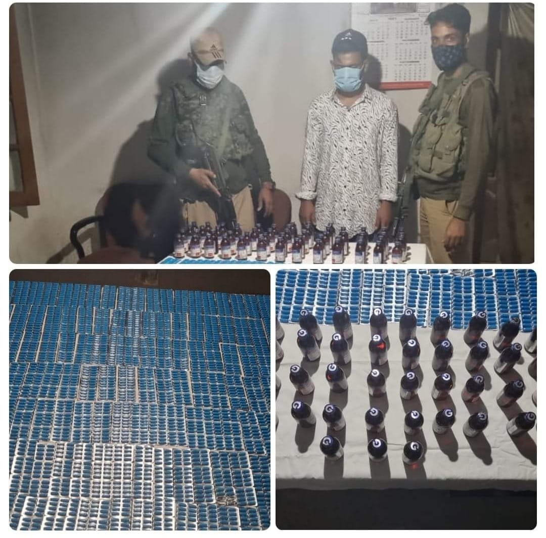 Sopore Police arrested a Drug peddler, Huge quantity of psychotropic substance recovered