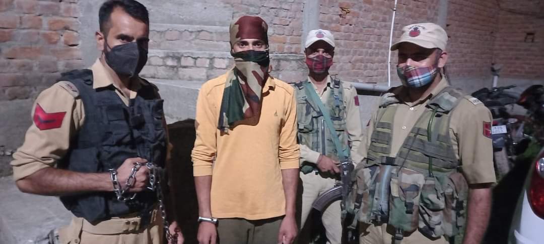 One more Hizb Militant arrested in Kishtwar, taking number of arrested to 03