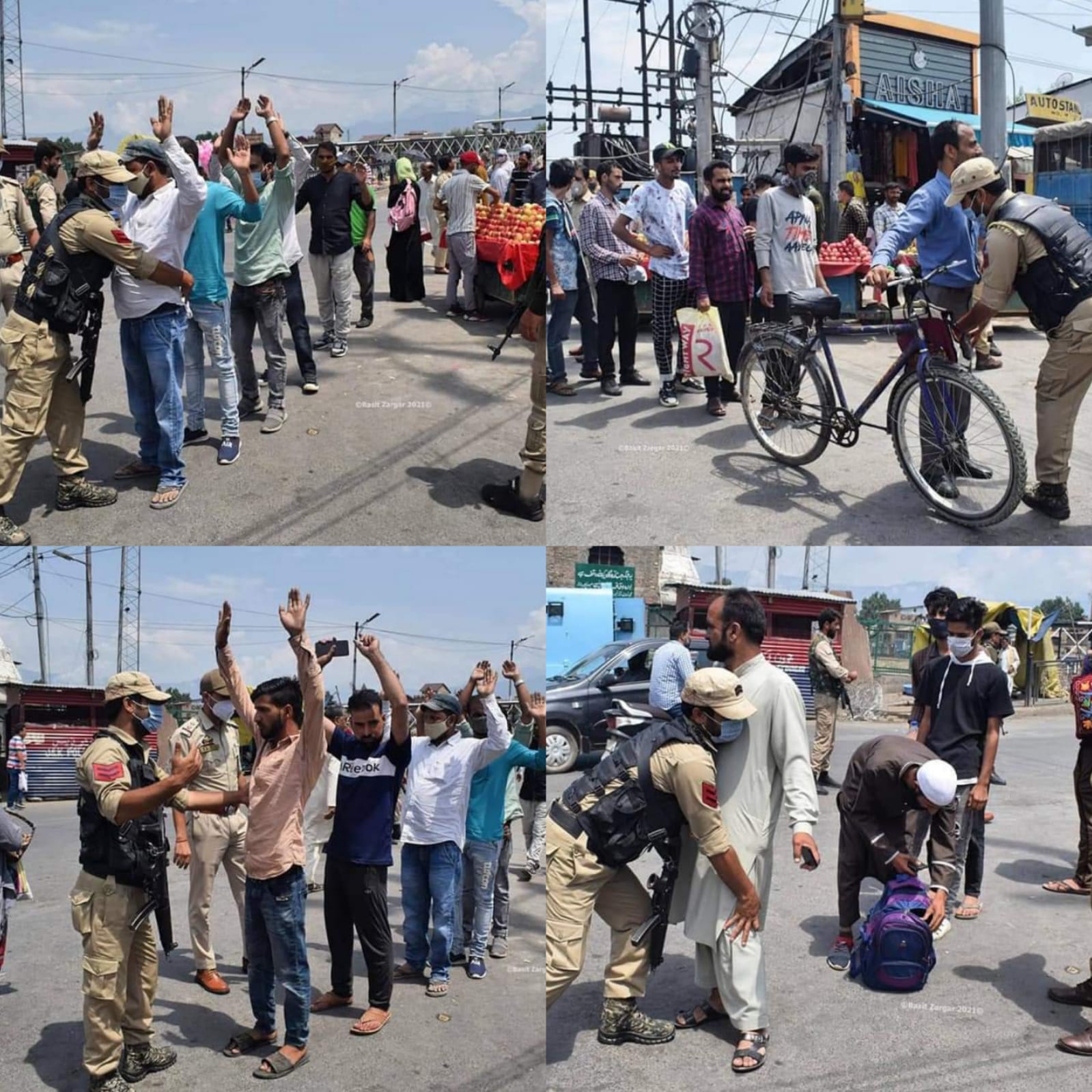 Security Measures Heightened Across Kashmir Valley
