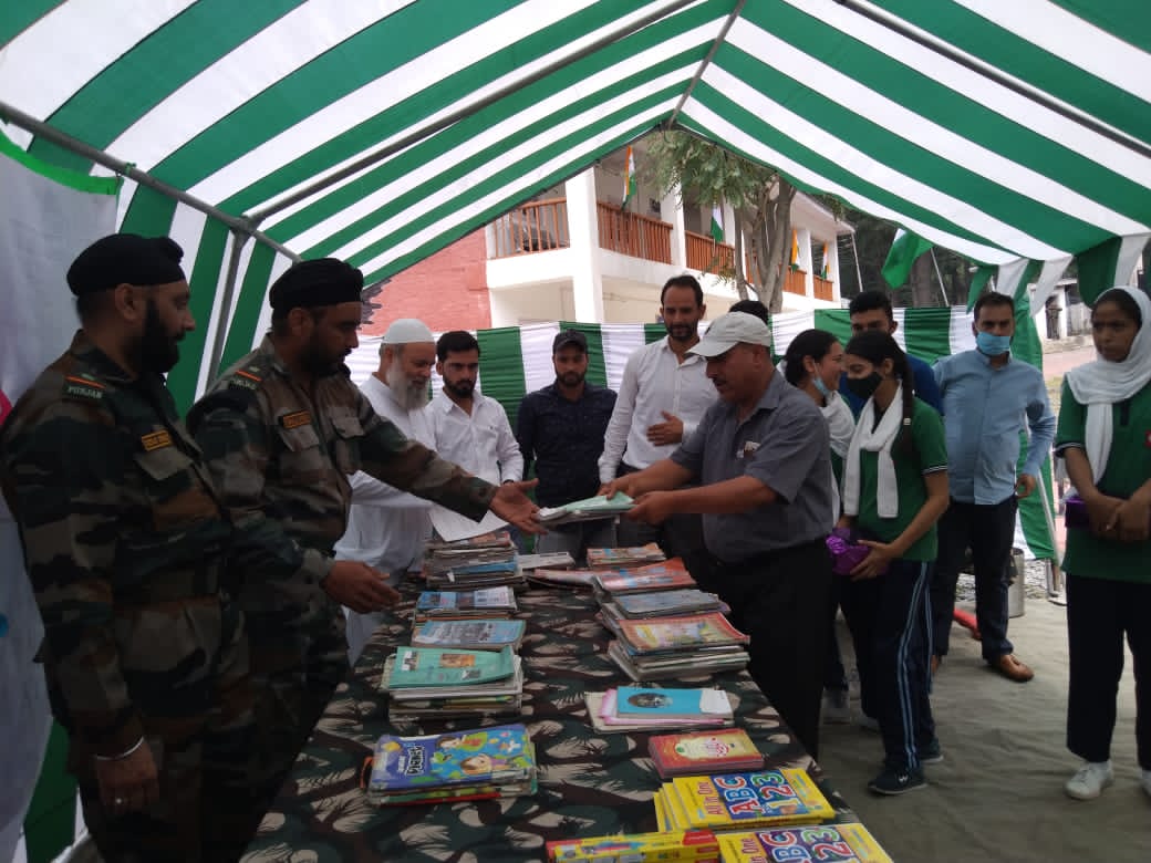 World Literacy Day: Book donation camp held at North Kashmir’s Boniyar Uri