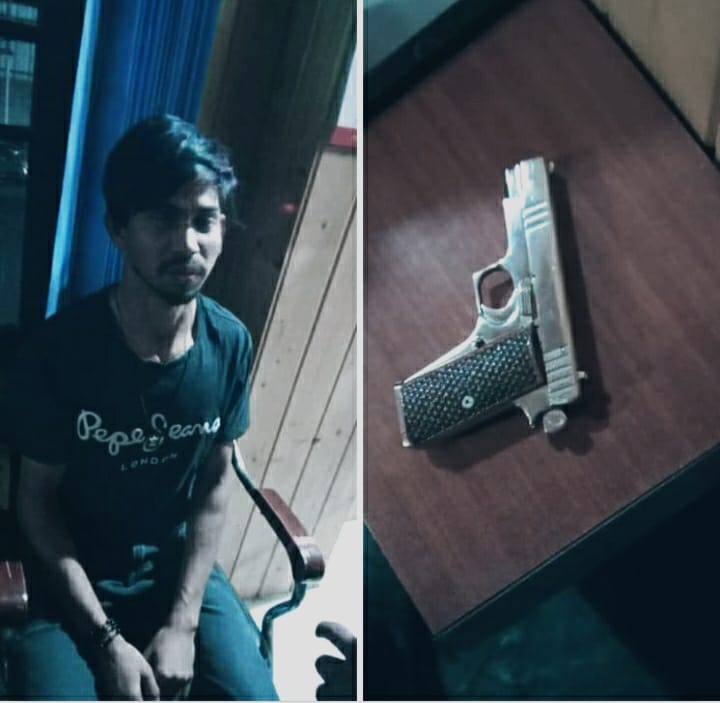 Non- Local Among 2 Persons Held with Pistol, Bullets In Bijbhera Anantnag