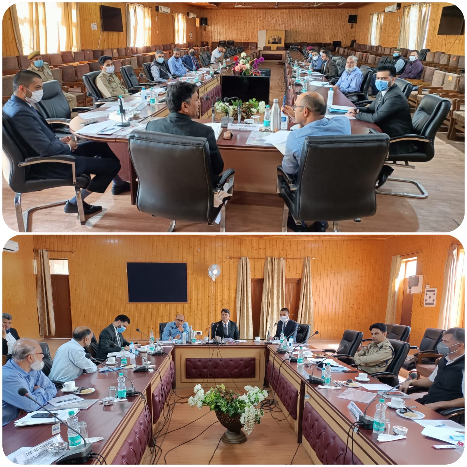 Pr District and Session Judge B’la Chairs Judiciary-Civil Admin Coordination Meet, Took Stock of Various Matters