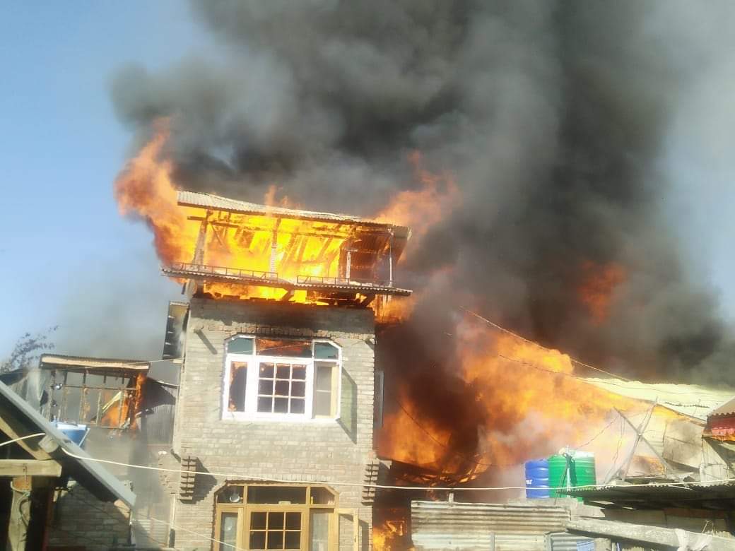 40 Structures Damaged in Parimpora Fire Incident: Officials