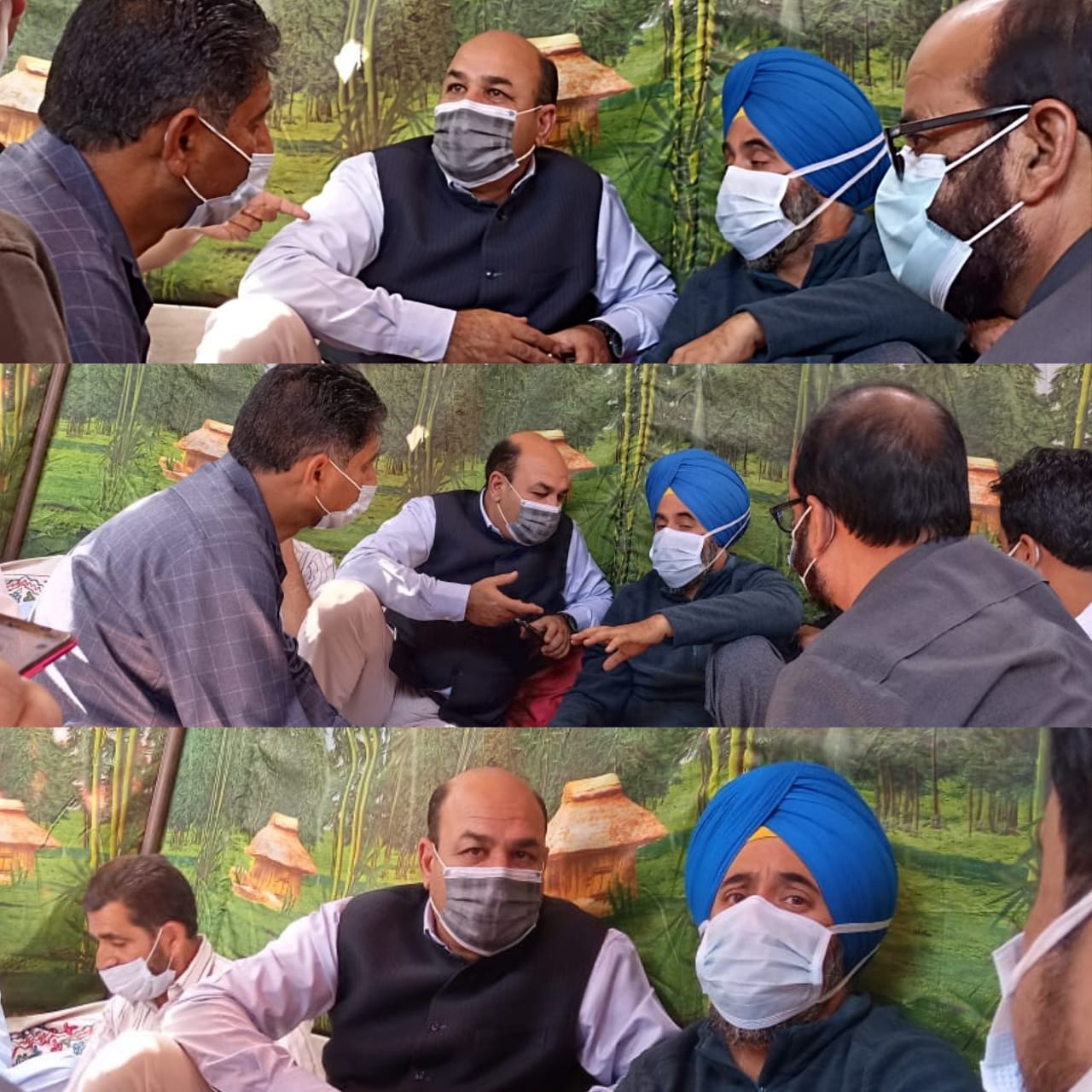 EJAC delegation visits residence of Slain Principal Supinder Kour at Srinagar, Express condoles to bereaved family