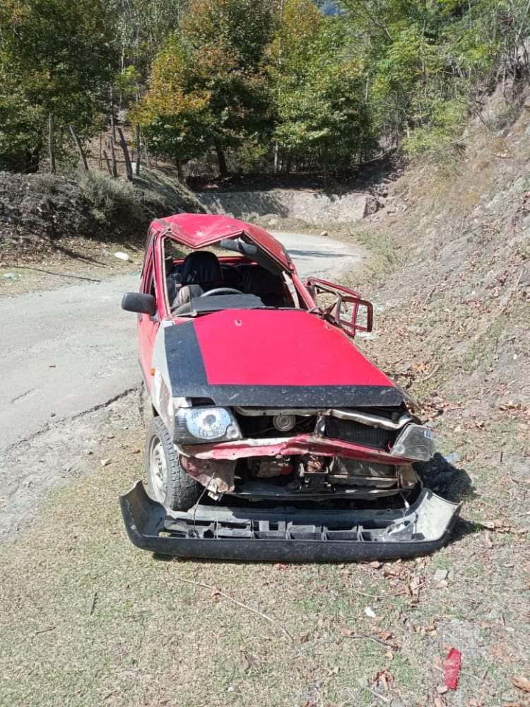 2 Injured in Boniyar Road Mishap