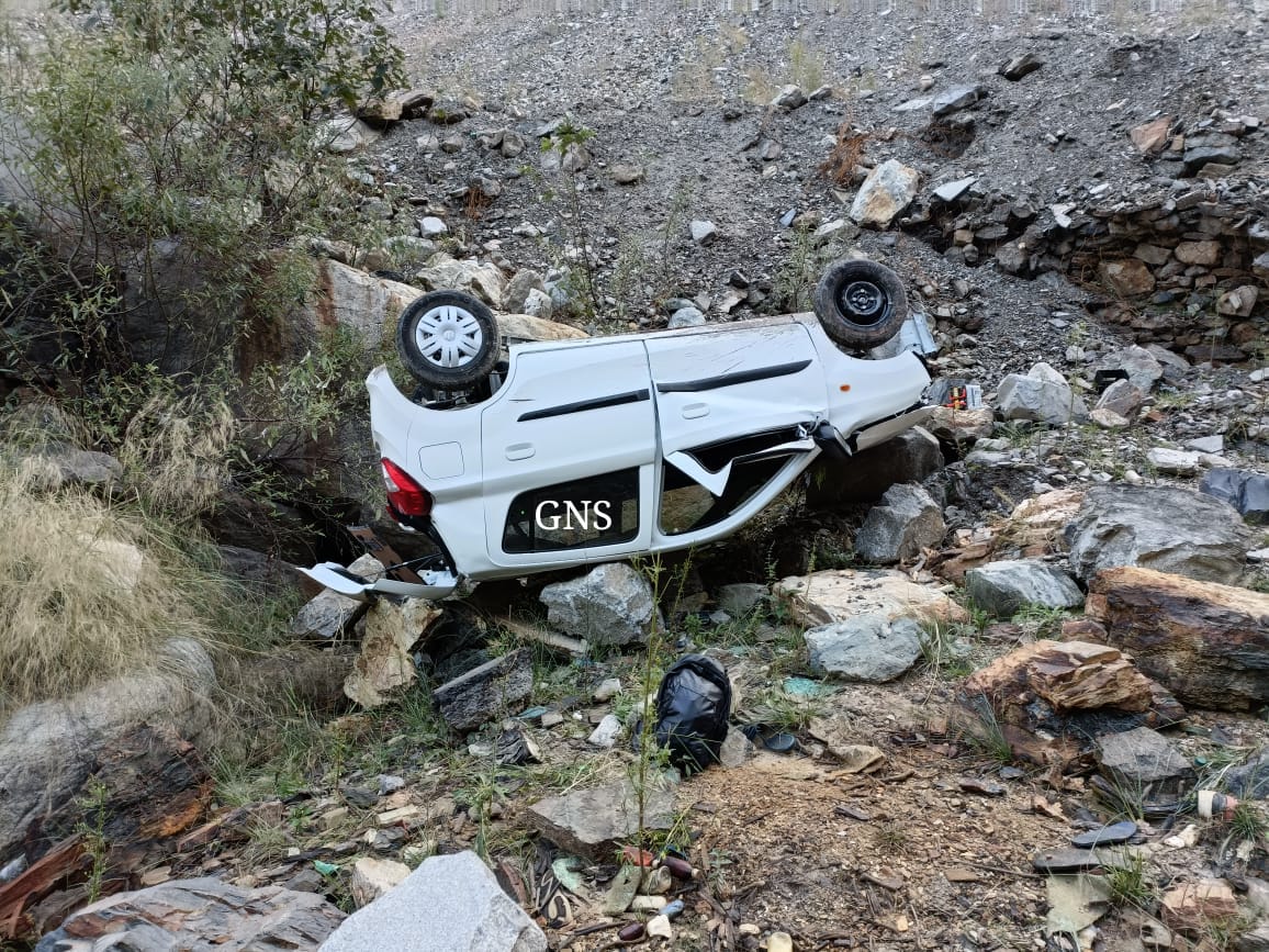 Baramulla Youth Dies As Brand New Car Falls Into Rivulet In Ramban