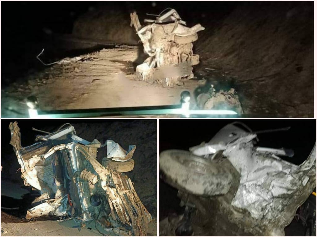 1 Killed, Another Injured After Vehicle Falls into Deep Gorge at Margantop