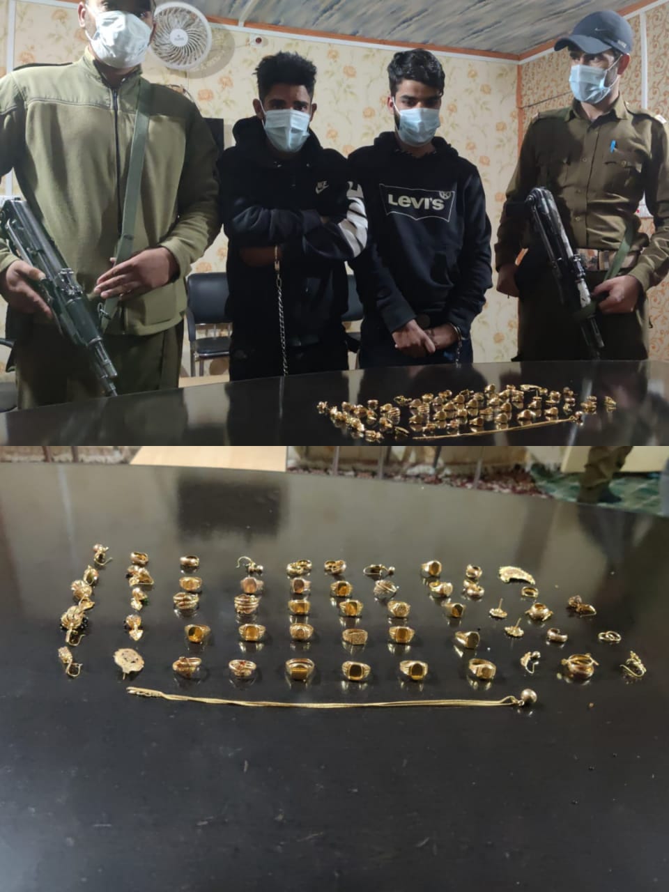 Police cracks burglary case within 36 hours in Budgam; Stolen property worth lakhs of rupees recovered