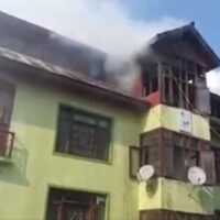 Newspaper office gutted in Rajbagh conflagration