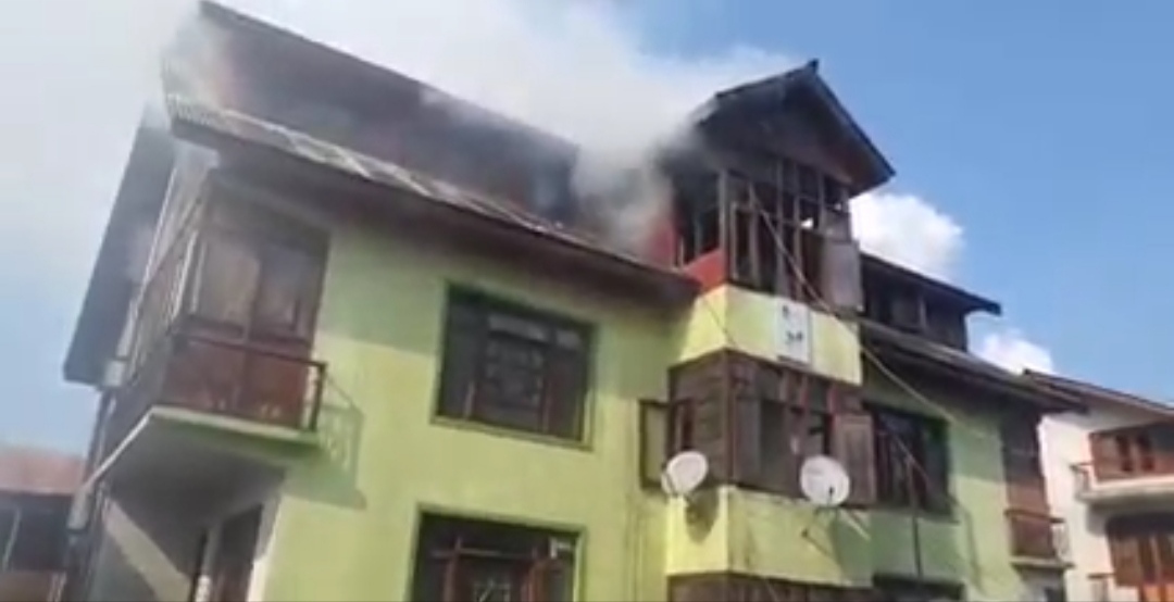 Newspaper office gutted in Rajbagh conflagration