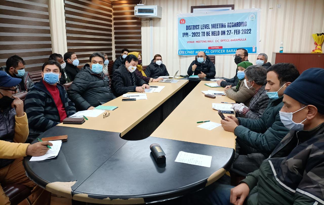 DC Baramulla finalizes Action Plan for IPPI-2022