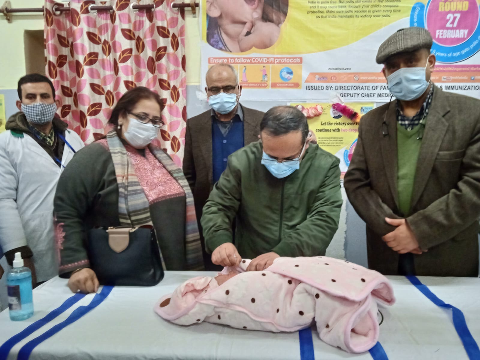 Pulse Polio Immunization Programme Kick Started at Baramulla