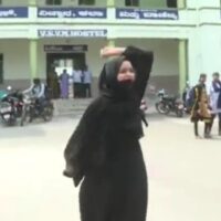 Hijab row: Will abide by court order, says student who shouted ‘Allah-hu-Akbar’