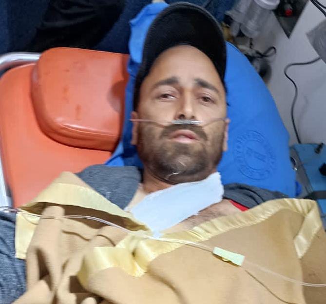 Man Shot at and injured in Shopian, hospitalized