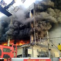 27 killed in commercial building blaze in Delhi’s Mundka