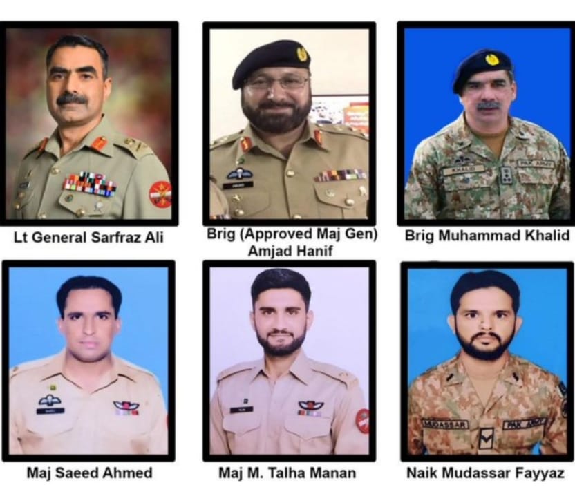 Six Pakistan Army personnel killed in Balochistan helicopter crash: ISPR