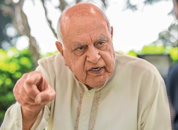 Dr Farooq counters Amit Shah over attack on NC