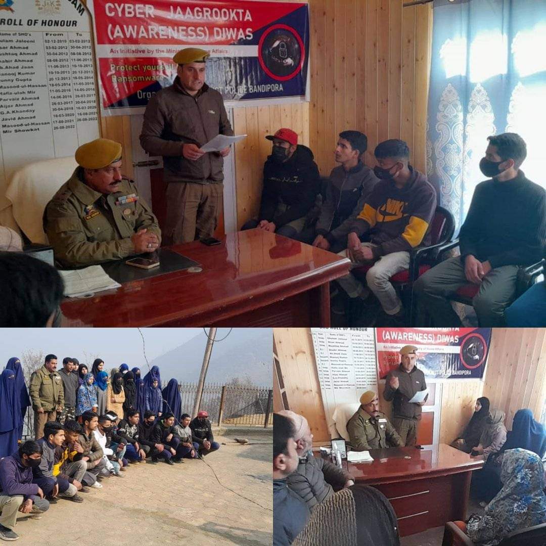 Cyber Crime Awareness Day organised at Police Station Aragam