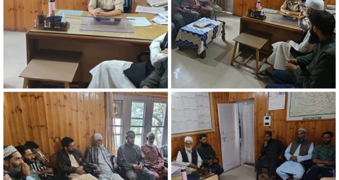Police Facilitates PCPG Meeting In Budgam